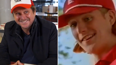 Dougie the pizza boy actor Diarmid Heidenreich now and then