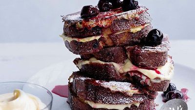 Recipe:&nbsp;<a href="http://kitchen.nine.com.au/2016/05/16/13/17/cherry-toast-with-vanilla-cream" target="_top" draggable="false">Cherry toast with vanilla cream</a>