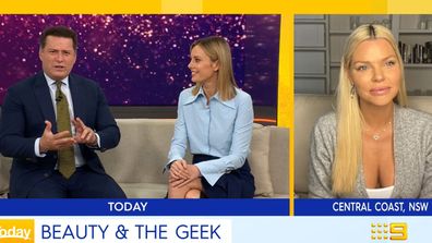 TODAY show Karl Allison Sophie Monk Beauty and the Geek