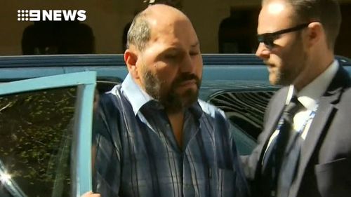 One of Sydney's most notorious asbestos waste dumpers, Dib Hanna, has faced court on fresh charges. (9NEWS)
