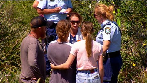 The man's family was in the close vicinity. (9NEWS)