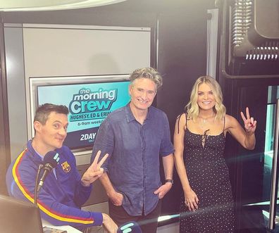 Dave Hughes, Ed Kavalee and Erin Molan.