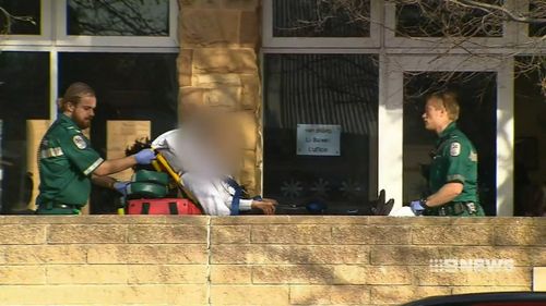 Police allege the young student approached a Year 12 student she didn't know and stabbed her in the back in the school toilet blocks. Picture: 9NEWS
