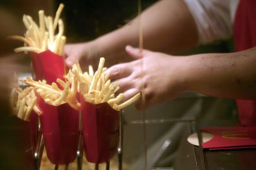 McDonald's fries may hold the key to a hair loss cure. (AAP)