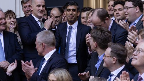 Rishi Sunak was appointed as Conservative leader and the UK's next Prime Minister after he was the only candidate to garner 100-plus votes from Conservative MPs in the contest for the top job.