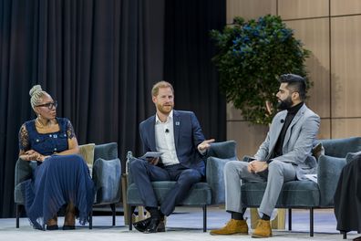 Dr Tessy Ojo, Prince Harry, Sikander 'Sonny' Khan 