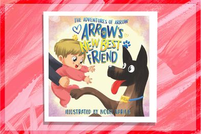 The Adventures of Arrow: Arrow's New Best Friend picture book cover Charlie Tripp
