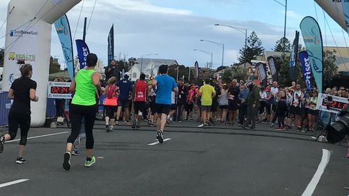 A half marathon is usually 21km. For some unknown, awful reason, The GOR run is 23km — and really, really hilly. (9NEWS)