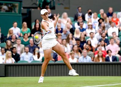 Ash Barty round one Wimbledon