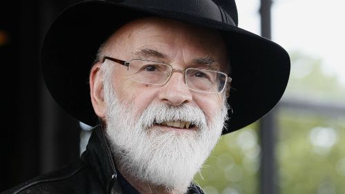 British science fiction and fantasy author Terry Pratchett. (AAP)