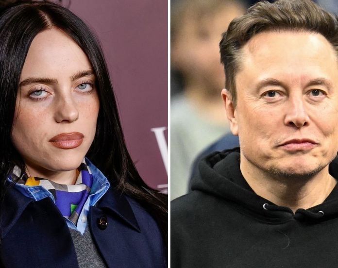 Elon Musk responds to Billie Eilish's 'pathetic coward' comment telling him how to spend money - 9Celebrity