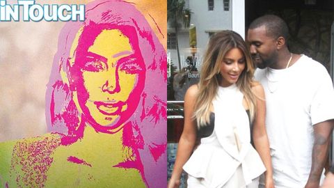 Kim Kardashian's $33k Warhol portrait from Kanye revealed