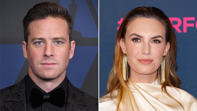 Elizabeth Chambers and Armie Hammer