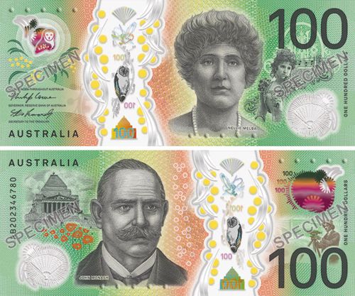 Australia's $100 note