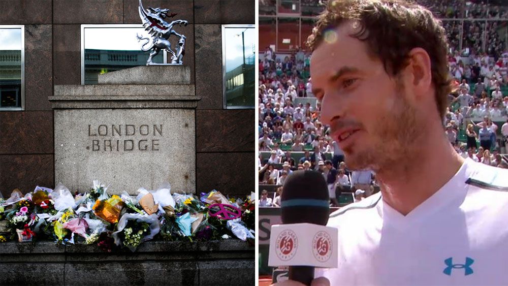 Andy Murray pays tribute to terror victims after win over Karen Khachanov at French Open