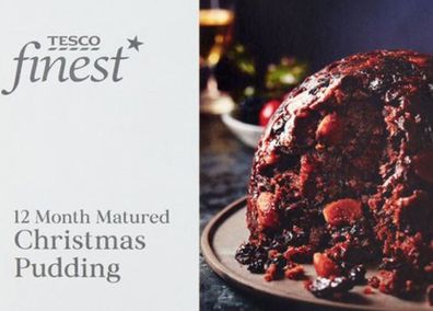 The puddings are ordered from Tesco.