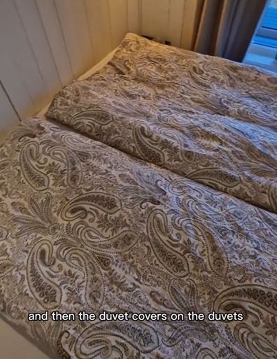 Scandinavian bed hack