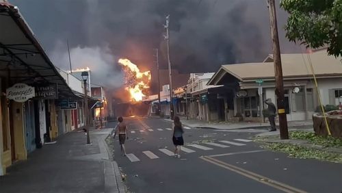 Hawaii wildfires