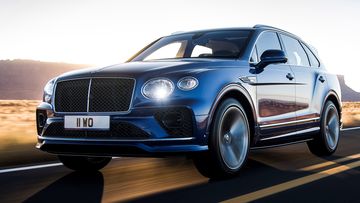 A Bentley Bentayga.