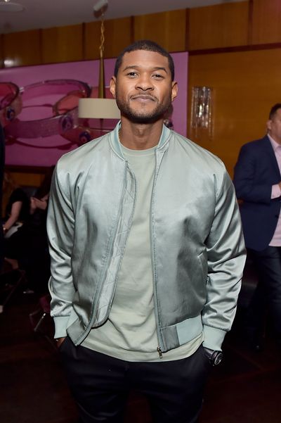 Usher at&nbsp;Lorraine Schwartz 'The Eye Bangle' for Against Evil Eye Collection launch in Los Angeles