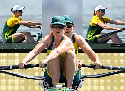 Women's rowing pair (Annabelle McIntyre, Jessica Morrison)