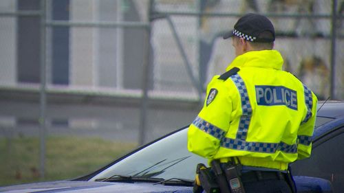 Police taped off a business in Welshpool after the death of a woman.