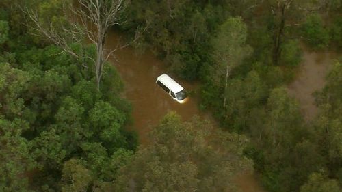A man has died in floodwaters in Cobbitty.