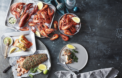 Aldi Christmas frozen seafood range