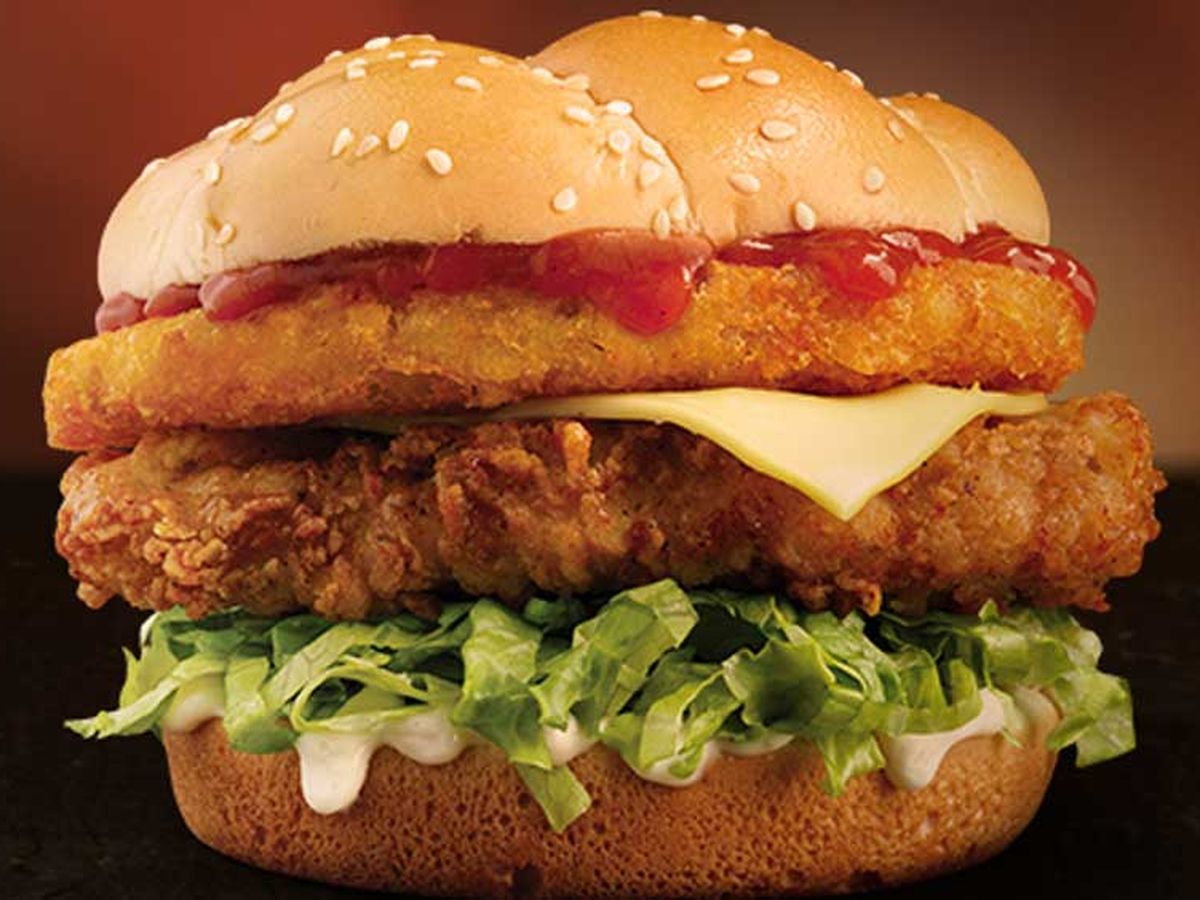 KFC tower burger returns after popular demand - 9Kitchen