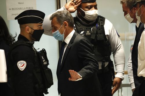 Former French president Nicolas Sarkozy sentenced to jail for corruption