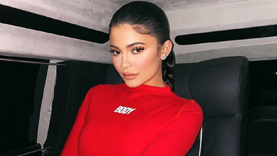 Kylie Jenner red dress