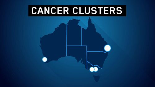 Cancer clusters have been identified around Australia.