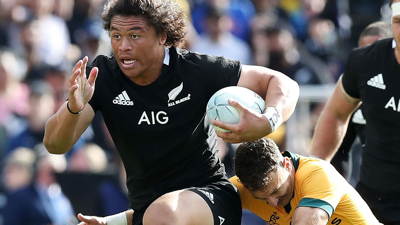 The next Jonah Lomu? Youngster Caleb Clarke shines for All Blacks against Wallabies