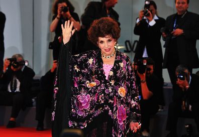 Gina Lollobrigida attends the "Lines Of Wellington" Premiere during The 69th Venice Film Festival at the Palazzo del Cinema on September 4, 2012 in Venice, Italy.