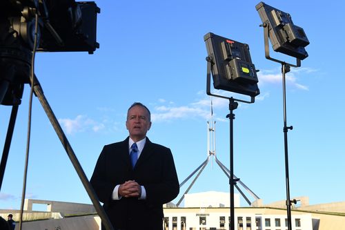Labor leader Bill Shorten has taken aim at the budget this morning. (AAP)