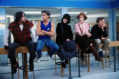 Often cited as the ultimate 80s teen movie, if not the best teen movie of all time, John Hughes' high school classic puts five teenagers in detention, where they discover they're not so different after all. The 80s Brat Pack of teen actors are in out in full force, with Molly Ringwald, Ally Sheedy, Judd Nelson, Anthony Michael Hall and Emilio Estevez delivering us quote after quote. "Eat my shorts", for starters...