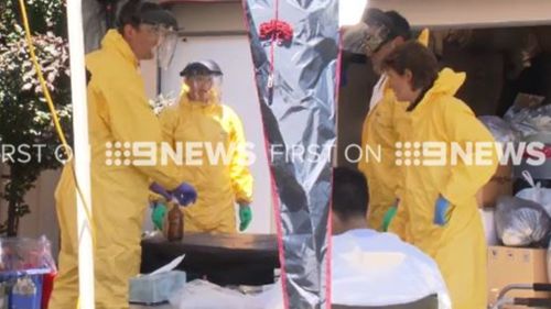 A man has been arrested after police discovered a "clan lab" in Adelaide. (9NEWS)