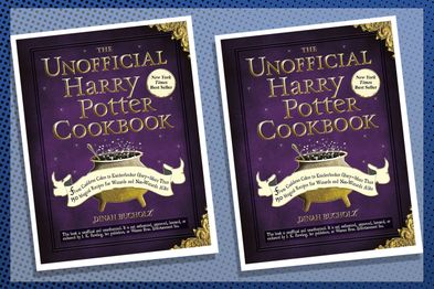9PR: The Unofficial Harry Potter Cookbook: From Cauldron Cakes to Knickerbocker Glory, by Dinah Bucholz cookbook cover
