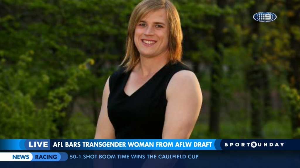 AFL accused of hypocrisy over transgender player