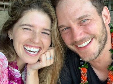 Katherine Schwarzenegger, husband, Chris Pratt, Father's Day post, Instagram, photo