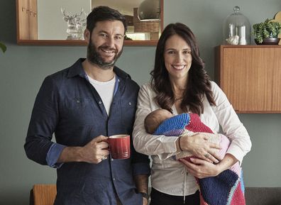 Jacinda Ardern Clarke Gayford daughter Neve