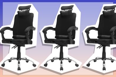 9PR: ADVWIN Home Office Chair, 155° High Back Study Ergo Computer Chair Height Adjustable Desk Chair w/Headrest, Breathable Mesh Chair Black