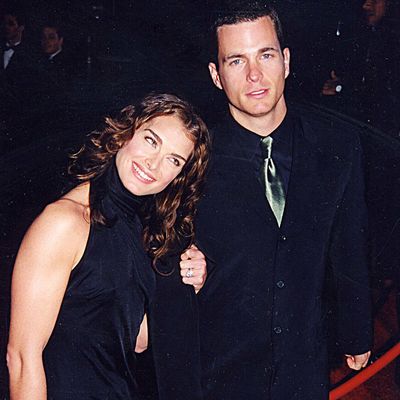 David Strickland (with Brooke Shields): 1999