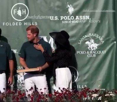 Meghan and Harry polo