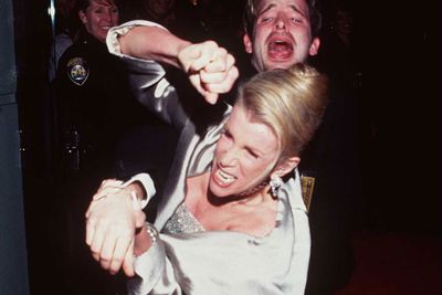 In 1998, Joan jokingly "crashed" the Golden Globes to get the press talking. <br/><br/>In reality, she was actually serving as a red carpet correspondent for the evening. <br/>