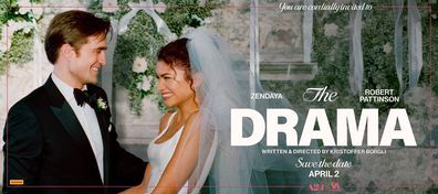 Robert Pattinson and Zendaya in The Drama