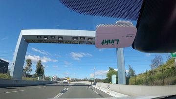Toll booth in Sydney