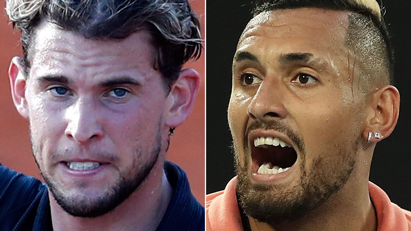 Kyrgios fires back at 'nonsense' blast from Thiem after defence of Zverev, Djokovic