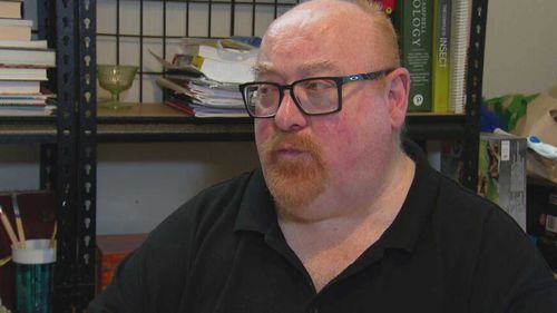 Former security guard Lester is struggling as he tries to survive in government income payments.