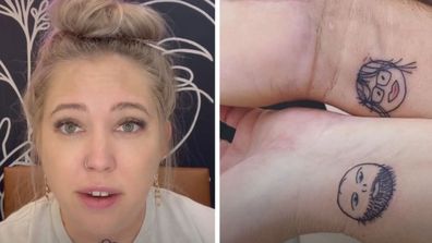 Jenna revealed pictures of the portrait tattoos she completed.